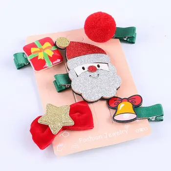 

Fashion Women Christmas Holiday Hair Clip Hairpin Barrette Accessories Xmas Gift