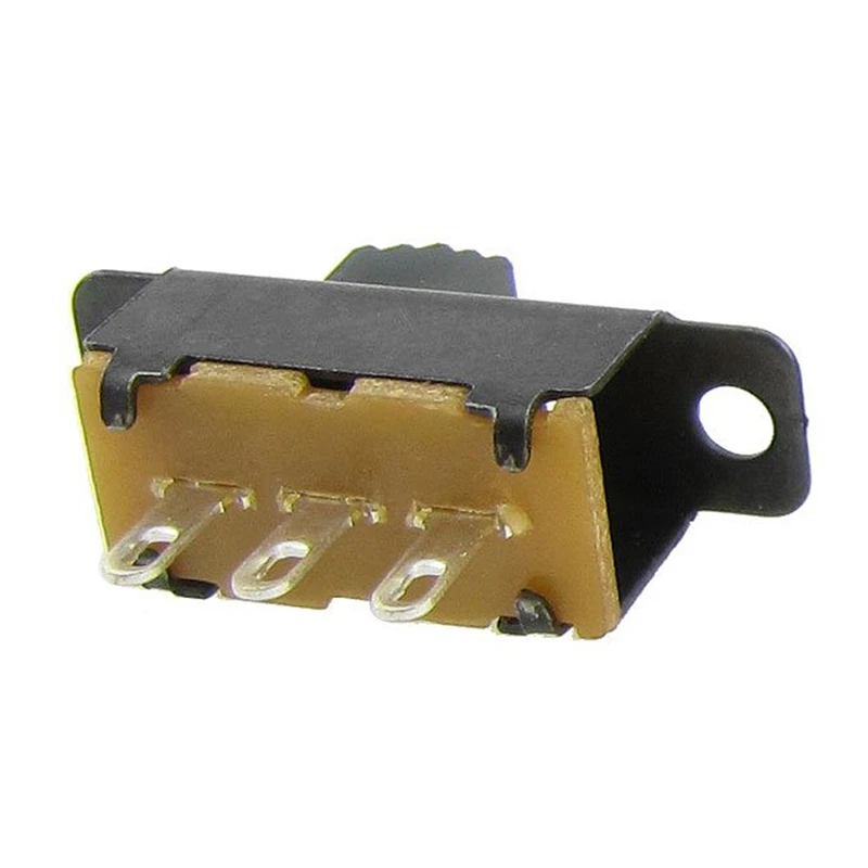 20 шт. DC 50 в 0.5A 3 припоя Луг Pin 2 позиции SPDT 1P2T мини-панель, слайд-переключатель
