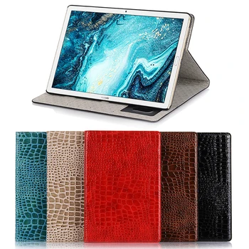 

Protection For iPed Mini 5 4 3 2 1 Air 10.5 Case Protective Leather Cover For i Pad Pro 12.9 11 Crocodile Skin Pattern Hoesjes