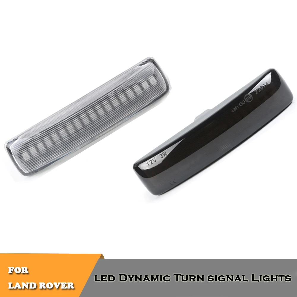 

For Land Rover Freeland 2 Discovery 3 4 LR2 LR3 LR4 Range Rover Sport L320 L359 L319 dynamic led side turn signal lights