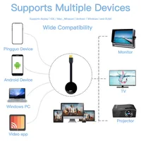 5G TV Stick беспроводной HDMI-совместимый адаптер WIFI Дисплей адаптер HD проекция ТВ для мобильного телефона передача видео для IOS Android — изображение 2