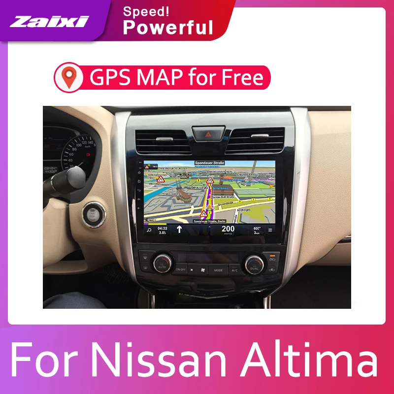Автомагнитола на Android мультимедийный видеоплеер авто стерео GPS для Nissan Altima L33 2013