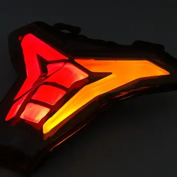 

Integrated LED Tail Lights Smoke Lens Turn Signal Blinker For KAWASAKI Z1000 Ninja ZX10R ZX10RR Ninja 250 400 2016 2017 2018