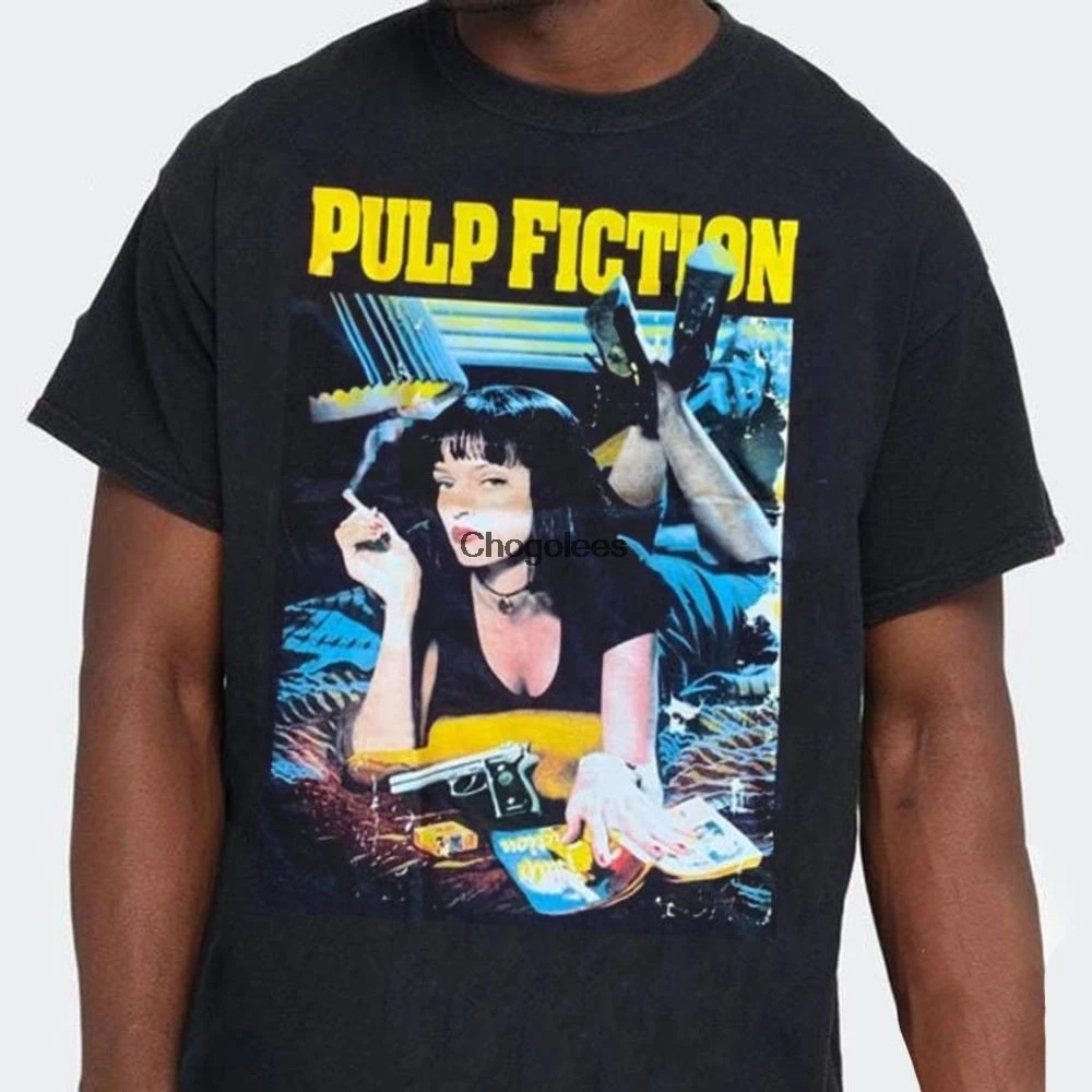 pulp fiction graphic t shirt