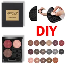 Макияж, тени для век, ресницы, блеск, хайлайтер, алмазная пудра для губ, тени для век, прессованная пудра, сделай сам, макияж, набор косметических кистей