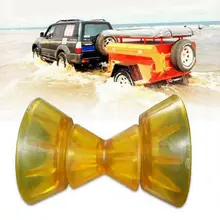 Marine 3-Piece 4 Inch Polyurethane Bow Roller for Non Marking Boat Trailer