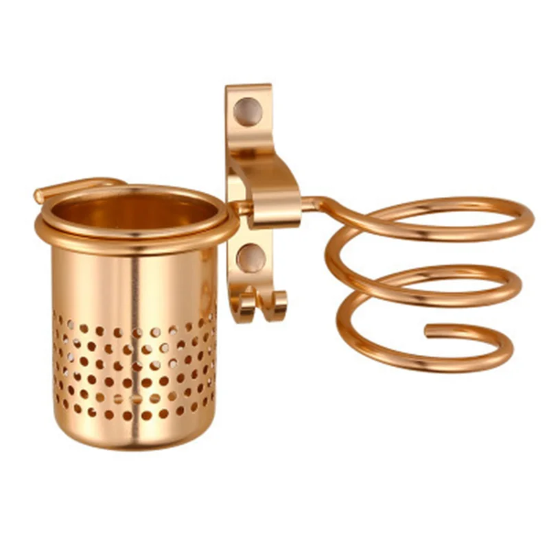 

Wall Rack Hair Dryer hook Straightener Holder Shelf Bathroom Salon Storage Organizer Hairdryer For Washroom Supplies