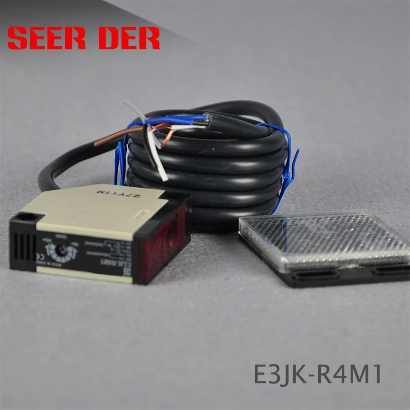 Lichtschranke Reflexlichtschranke Photoelektric Sensor E3JK-R4M1 DC 10-24V 