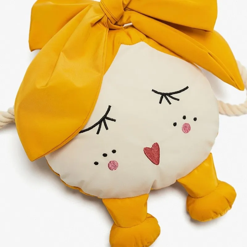 PU Shoulder Handbag for Kids Girls Toddlers Yellow AioTio Cute Little Girls Bowknot Shoulder Bag Handbag 
