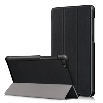 

Case For Lenovo Tab E7 2018 Tablet Funda Tri-Fold Flip Stand Cover For Lenovo 7104 TB-7104F 7 inch Protective case+Film+Pen