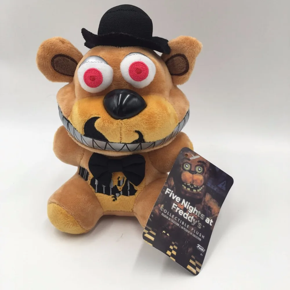 Новые плюшевые игрушки Five Nights At Freddy's 4 FNAF 18 см медведь Фредди Фокси Бонни и Чика плюшевые мягкие игрушки куклы для детей Подарки