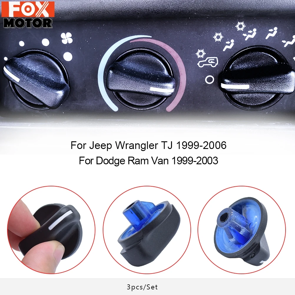 Ac Heater Air Conditioner Climate Control Panel Switch Knobs Buttons