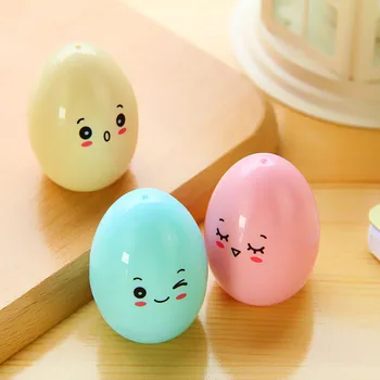 

1PC Egg Pencil Sharpener Mini Cute Pencil Sharpener Student By Hand Move Pencil Sharpener Trumpet