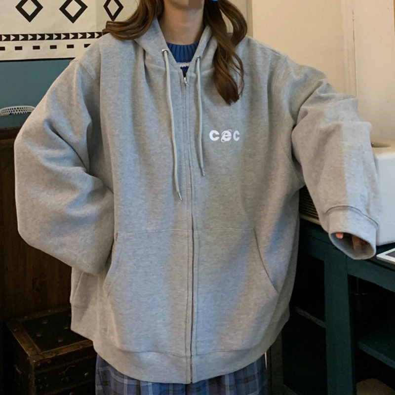 Kpop Spring Zipper Hoodies - Image 3