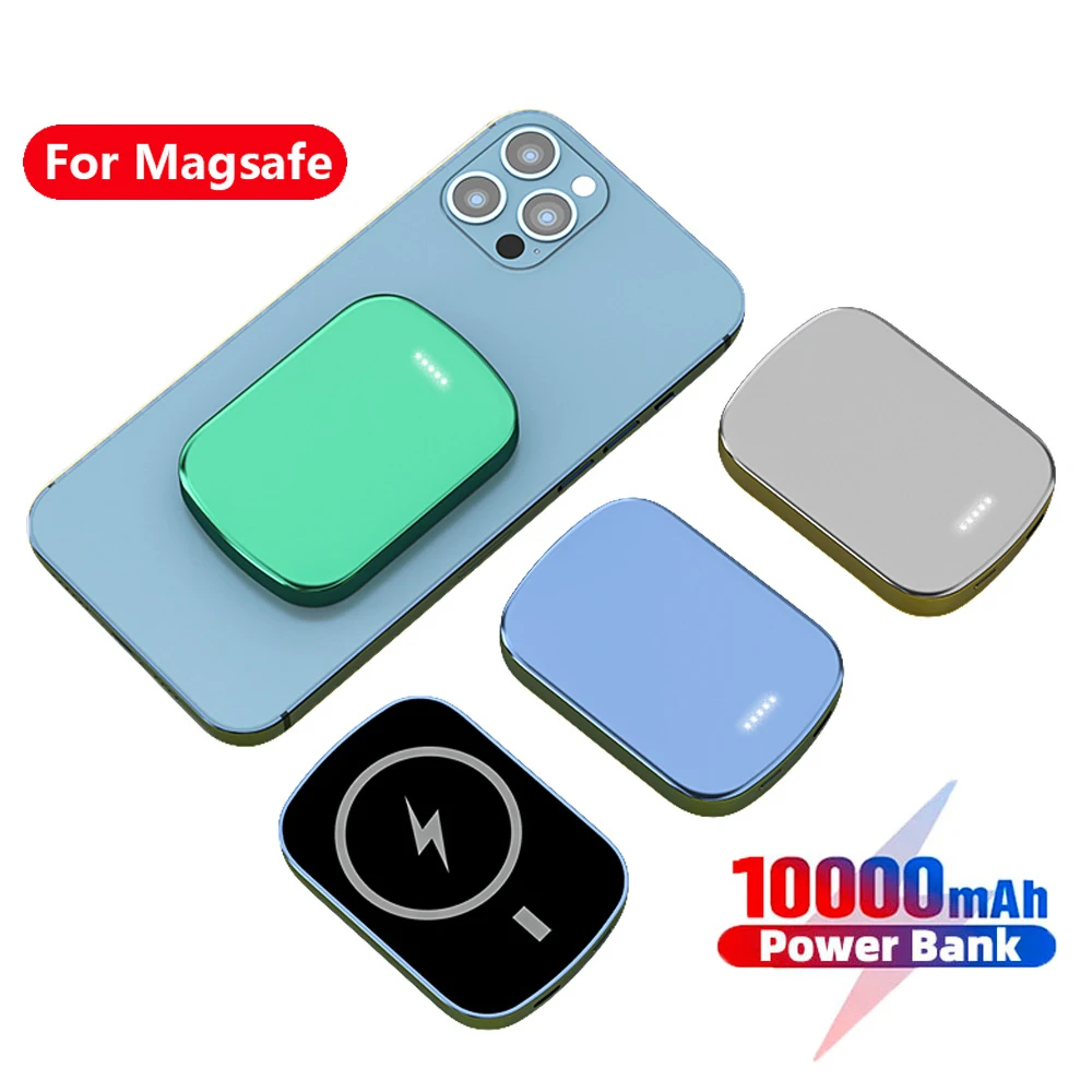 Магнитный Мощность банка с разъемом Magsafe для Зарядное устройство 10000 мА/ч внешняя