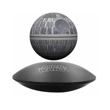 Новая версия Оригинальные Звездные войны, Звезда смерти maglev bluetooth беспроводные стерео вращающиеся 360 градусов колонки