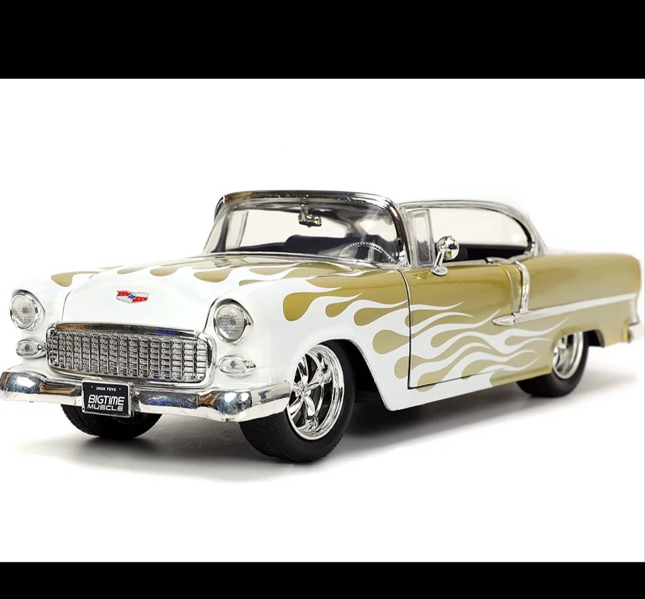 Игрушечные автомобили JA DA 1:24 для Chevrolet Bel Air металлические Литые модели
