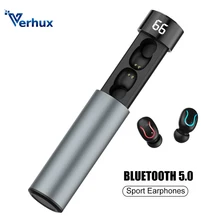 Q67 мини-наушник bluetooth TWS 5,0 беспроводные наушники 3D стерео с двойным микрофоном спортивные водонепроницаемые наушники Авто сопряжение гарнитура