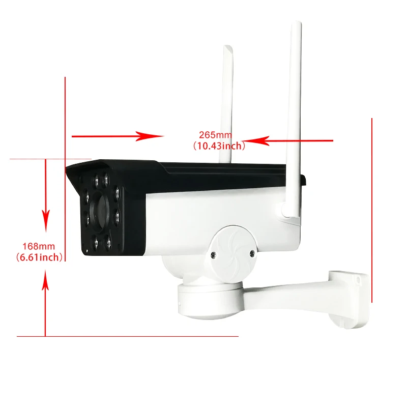 5 МП Starlight автоматическое отслеживание наружная Wifi мини 5X Zoom PTZ сетевая камера Wirelss