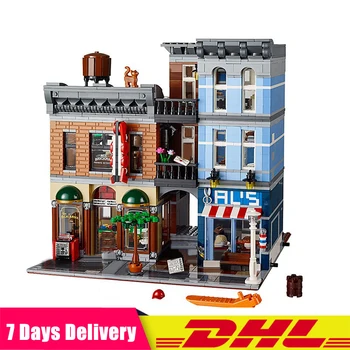 

IN STOCK 15011 2262pcs Series The Detective's Office Set Avengers Set Building Blocks Compatible 84011 With 10246 Kids Toys