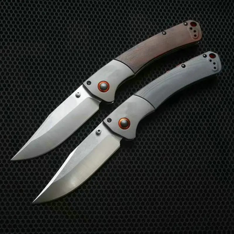 Online Cuchillo TRSKT Hunt torcido río 15080 G 10 gris cuchillos tácticos de madera Campo de supervivencia cuchillos plegables EDC herramientas Dropship