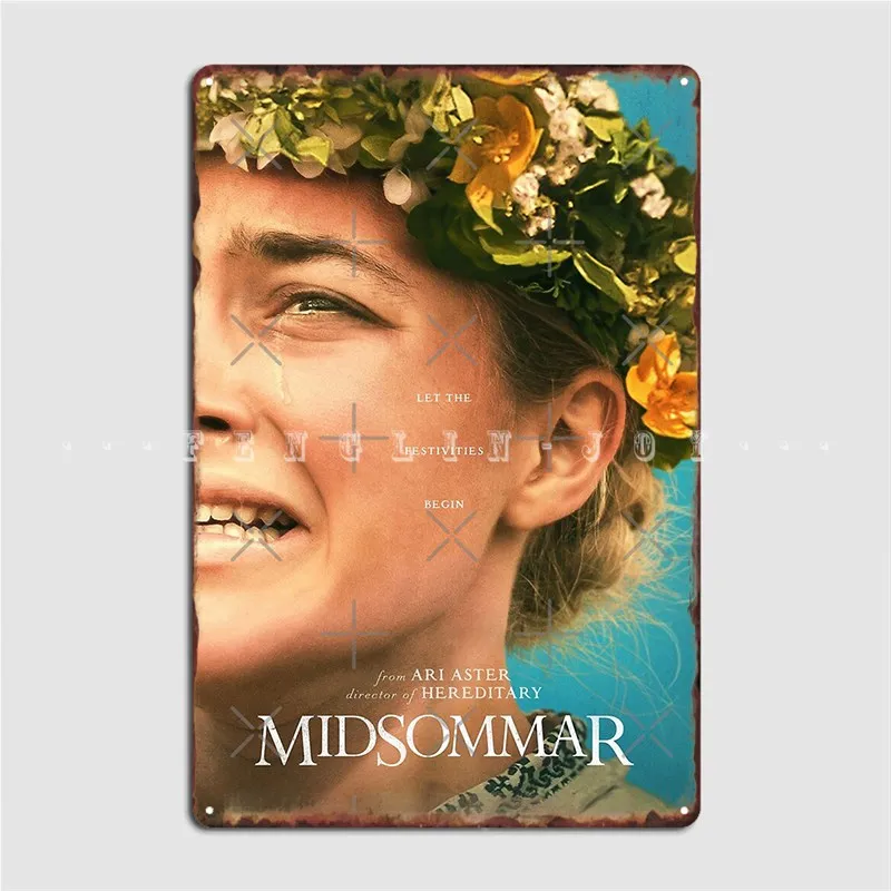 

Midsommar Poster Metal Plaque Wall Cave Club Bar Personalized Wall Plaque Tin Sign Posters
