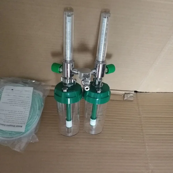 

Wall mounted Double oxygen flowmeter