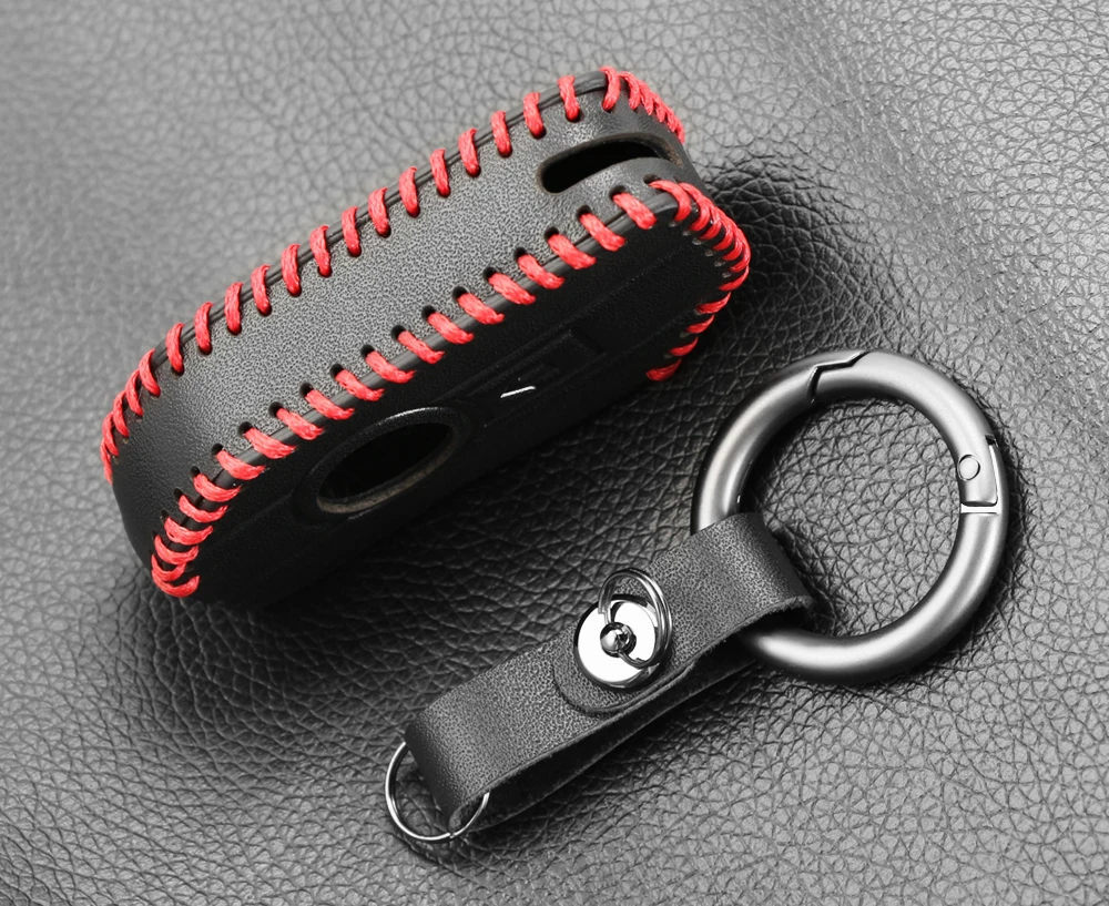 Key Case Cover Leather Key Shell For BMW Remote Control Key