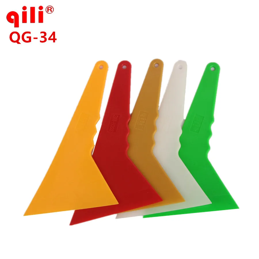 Low price Cusp Squeegee car wrap squeegee film tool Vinyl Scraper Plastic Middle Triangular blade sticker application | Автомобили и