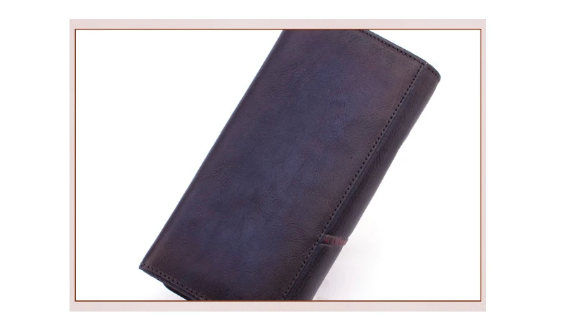 National Style Women Wallets With Phone Case Coin Purse Leather Female Long Clutch Bags Genuine Leather Women Wallet Card Holder