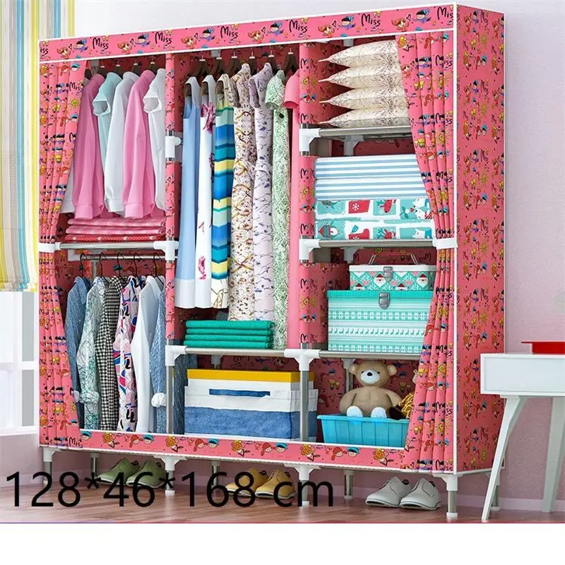 Armario Almacenamiento Armoire De Range Yatak Odasi мобильная мебель для дома и спальни Mueble Closet Guarda Roupa шкаф - Цвет: MODEL R
