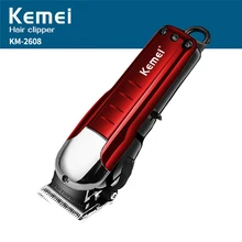 Kemei профессиональный беспроводной триммер для волос мощная машинка для стрижки волос машина электрическая машинка для стрижки волос резка бороды бритва Парикмахерская
