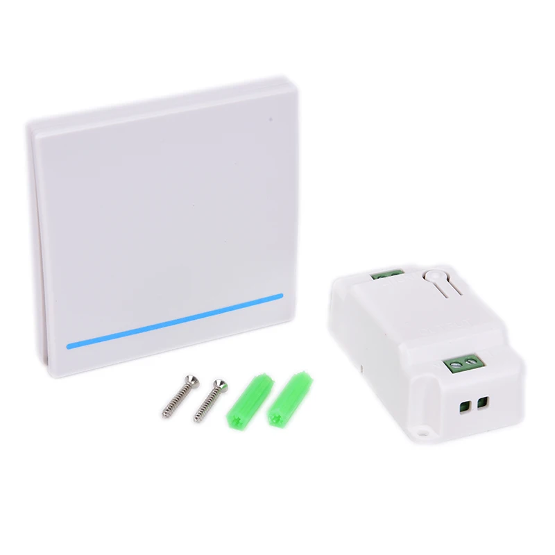 

Hot! 1pc AC 85V-240V Wireless Switch Controller Smart Remote Control Touch Light Switch RF Transmitter For Smart Home LED
