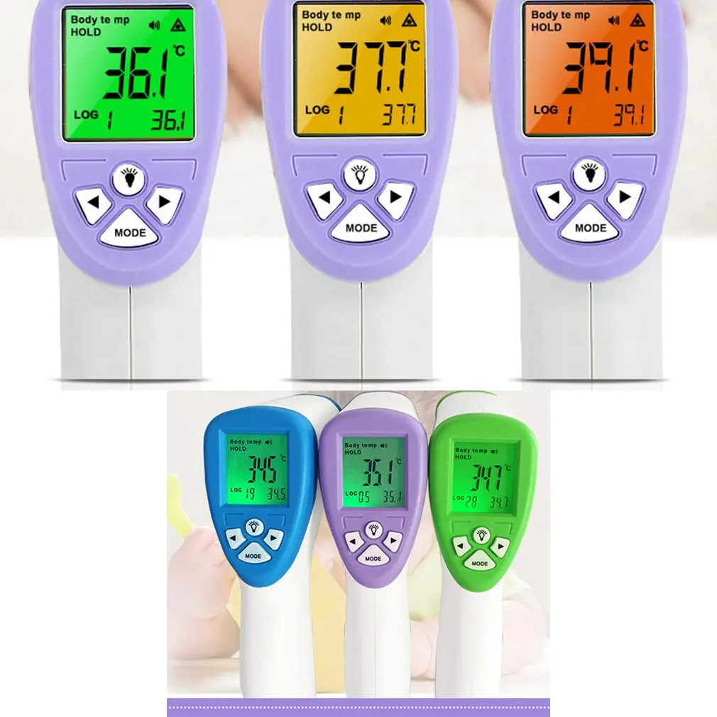 Детский инфракрасный температурный пистолет детский портативный цифровой инфракрасный термометр ручной ушной термометр