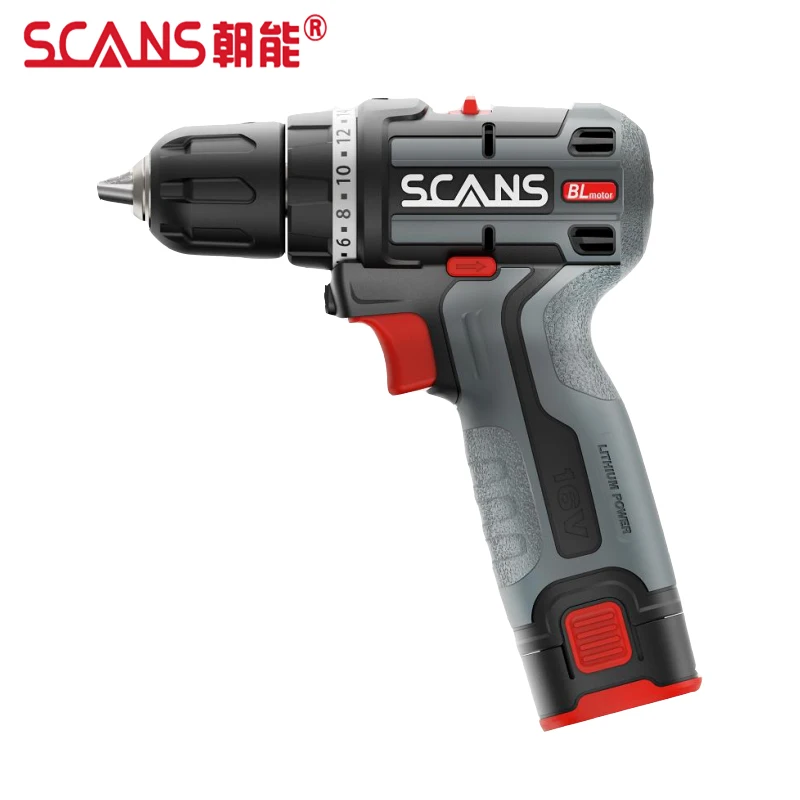 16V Brushless Drill Cordless Screwdriver 40Nm Electric Drill Electric Screwdriver Li-ion Battery Mini Drill Power Tools S160