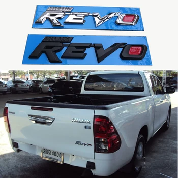 

Car 3d Stickers For TOYOTA HILUX REVO Emblem Rear Back Tail Trunk Decal Sticker