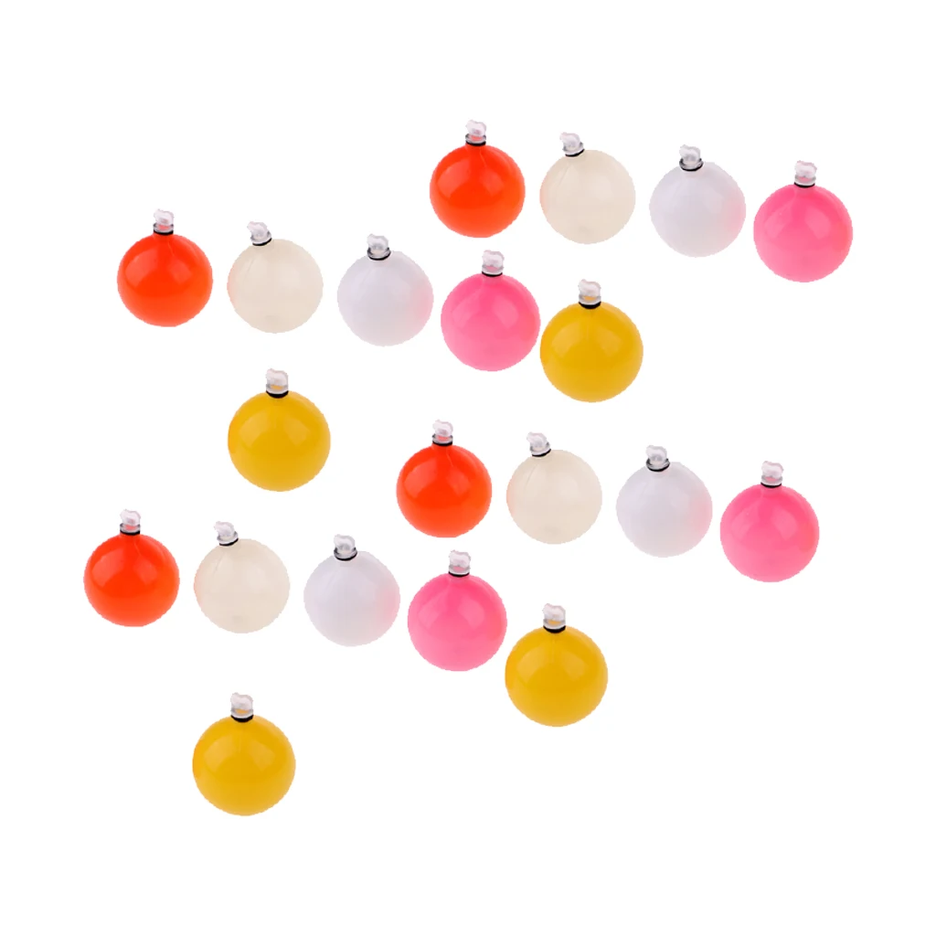 20pcs Airlock Strike Indicator Fly Fishing Bobbers Sea Fishing Floats Small/Large