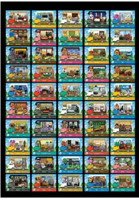 New Horizons Games Animal Crossing Card для NS Switch 3DS Game Lobo 450 шт. Набор Hot Villager Marshal Series 1 2 3 4 Car|Карты