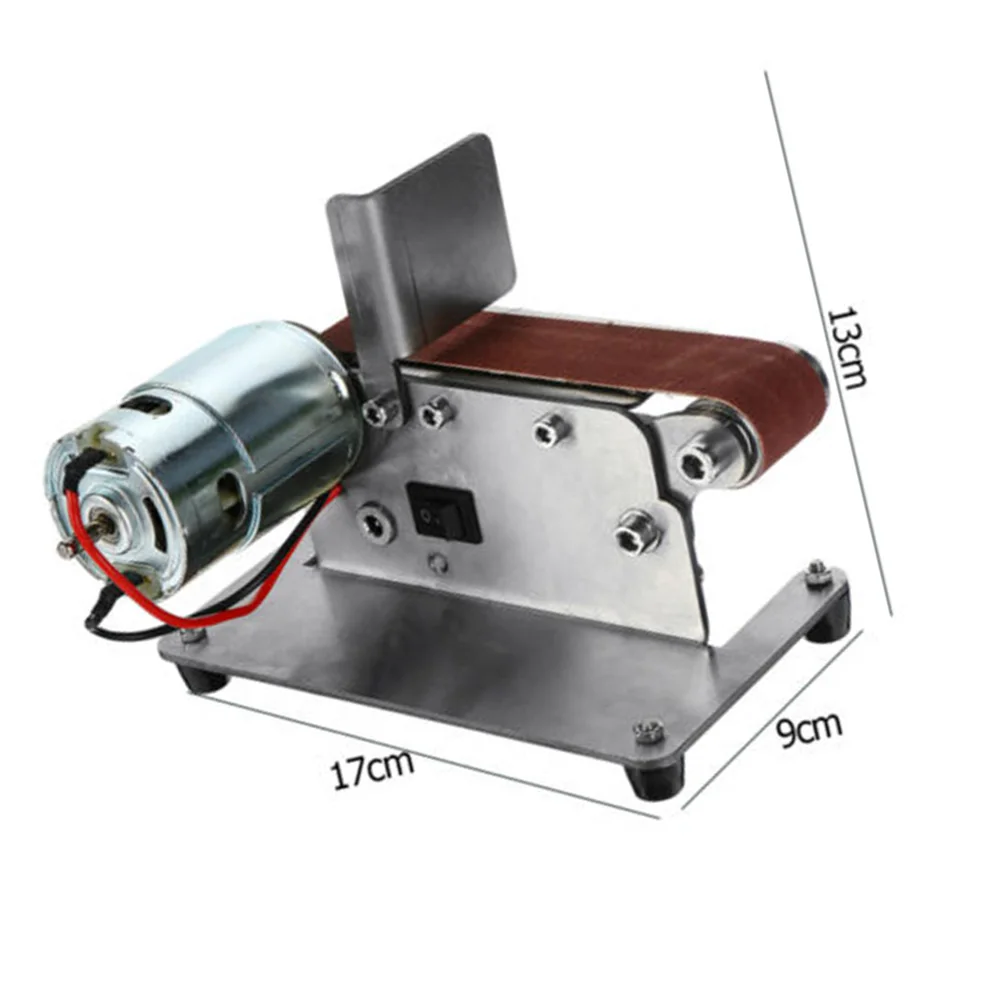 Schuurmachine, мини электрический ленточный шлифовальный станок, шлифовальная машина, шлифовальная ленточная точилка, сделай сам, Lijadora, орбитальная Szlifierka Tasmowa