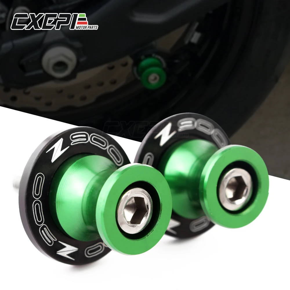 

For kawasaki Z900 Z 900 Z650 Z 650 2017 2018 2019 8MM Motorcycle accessories CNC Swingarm Spools slider stand screws