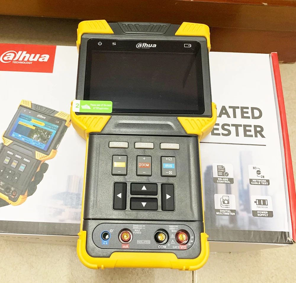 Dahua Pfm900e Integrated Mount Tester Support H.264 H.265 Hd Decoding