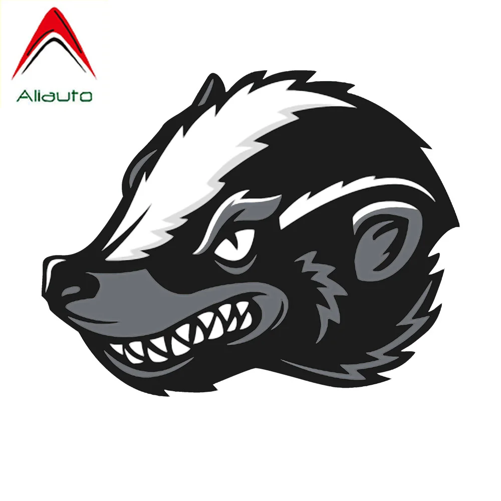 Aliauto Personality Funny Car Stickers Head Of Honey Badger Automobile  Styling Waterproof Sunscreen Decals Accessories,15cm*20cm - Car Stickers -  AliExpress