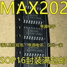 10 шт в упаковке, новая MAX202 MAX202CSE MAX202ESE РС-232 чип трансивера патч SOP16