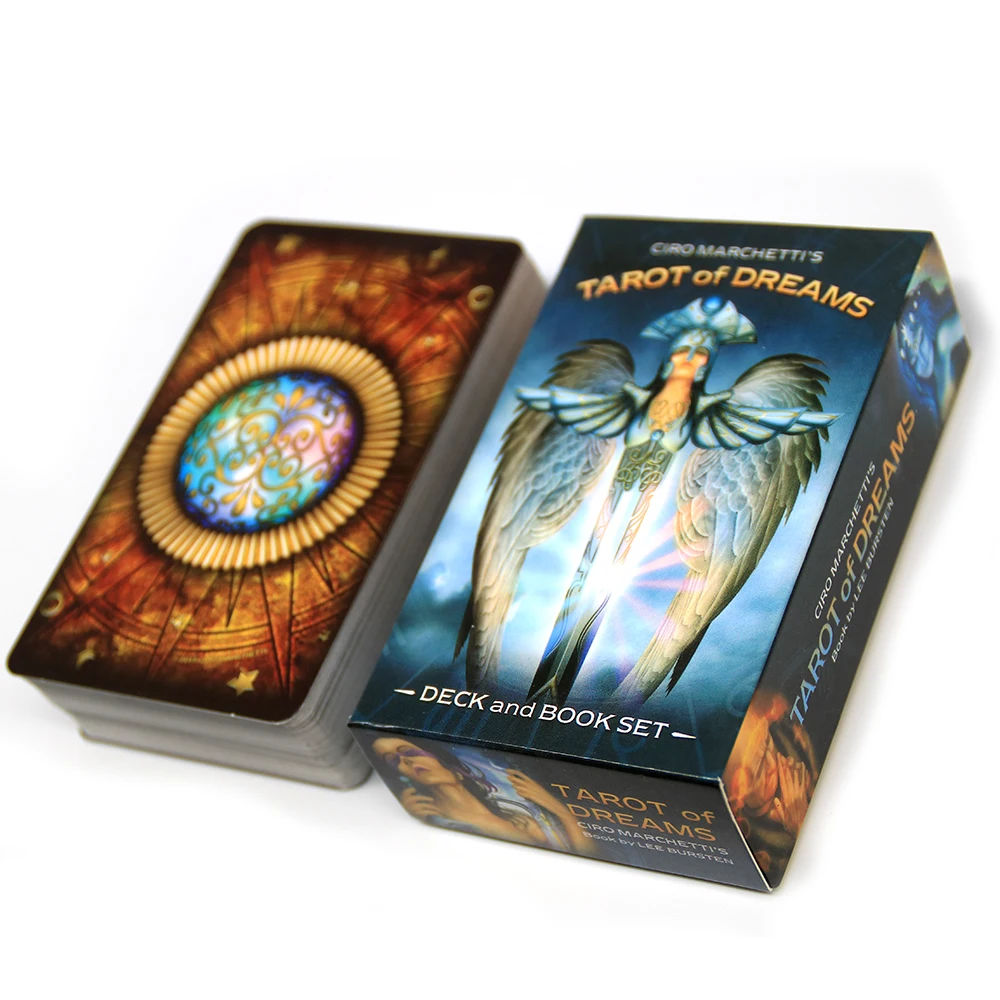 Juego de cartas del Tarot de los sueños para principiantes, juego de cartas del Tarot de los sueños en inglés, 83 cartas, adivinación, juego para principiantes, 78 cartas