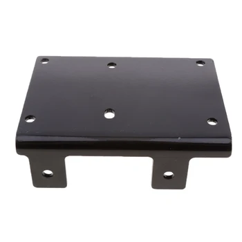 

ATV 4 Wheeler Utility Winch Roller Mounting Bracket Plate Adapter Universal