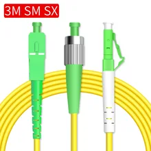 Оптоволоконный патч-корд 3m 9/125 652D simplex SC/APC FC/APC LC/APC Pigtail FTTH CATV оптический патч-корд Оптоволоконный патч-корд 3m 9/125 652D simplex SC/APC FC/APC LC/APC Pigtail FTTH CATV оптический патч-корд