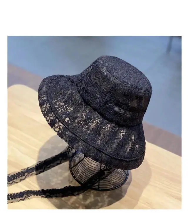 Bucket Hats Women Breathable Solid Casual All-match Spring Summer Sun-protection Minimalist Trendy Lace Up Tender Korean Style supreme bucket hat