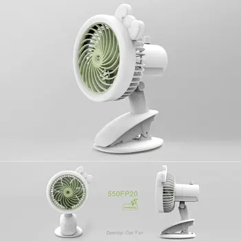 

FP20 2 In 1 Humidifier USB Desk Fan Electric Desktop Fan Cooling Fan Cooler Plastic Air Conditioning Fan Conditioner