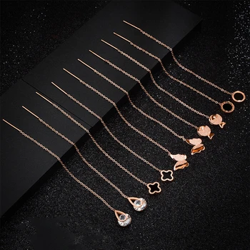 

30 Pairs/lot simple classical women stainless steel earrings jewelry wholesale 201030-98