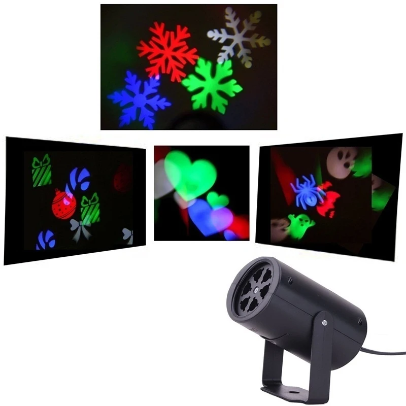 

Outdoor Xmas Moving Sparkling LED Garden Christmas Laser Light Projector US/EU